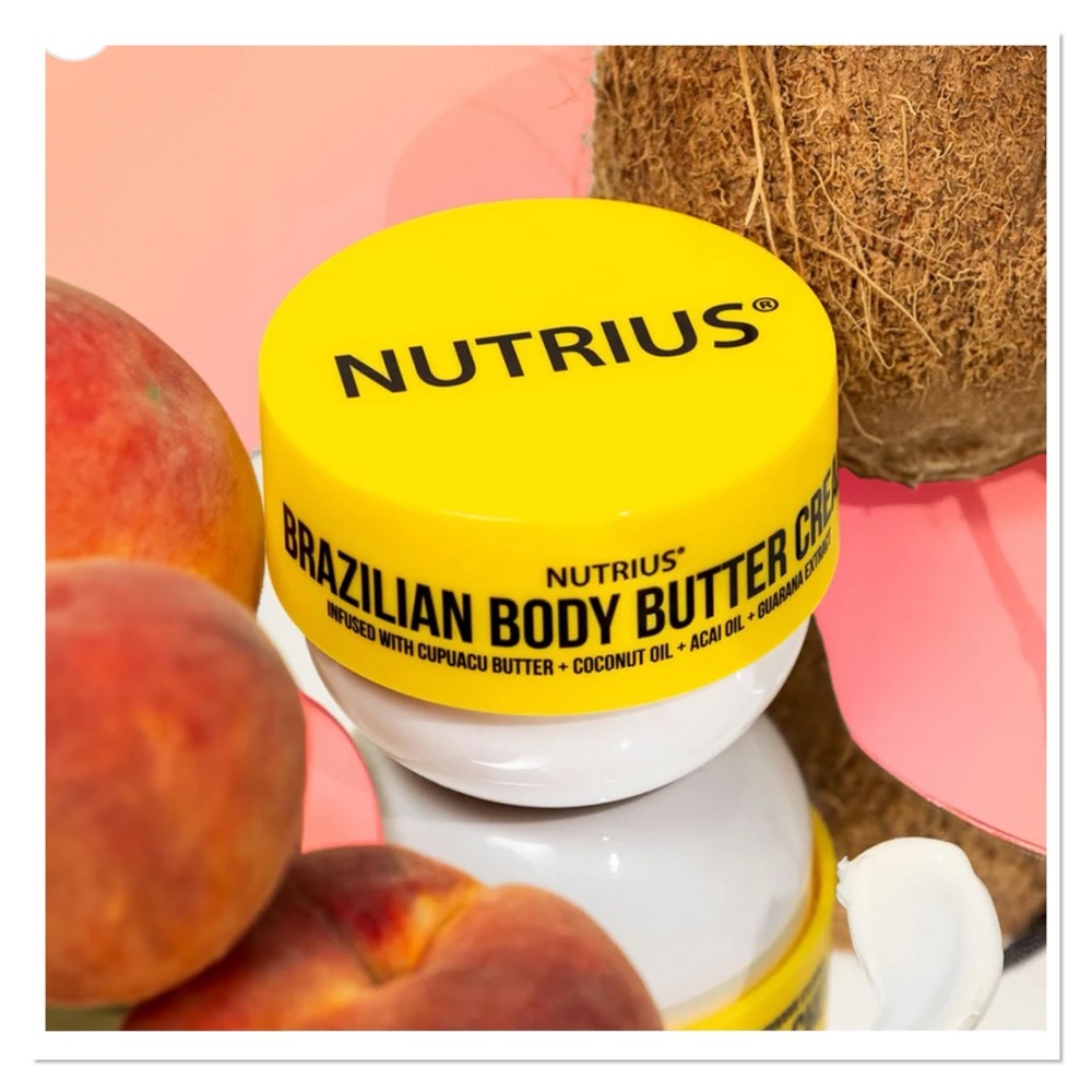 NUTRIUS Brazilian Body Butter Cream